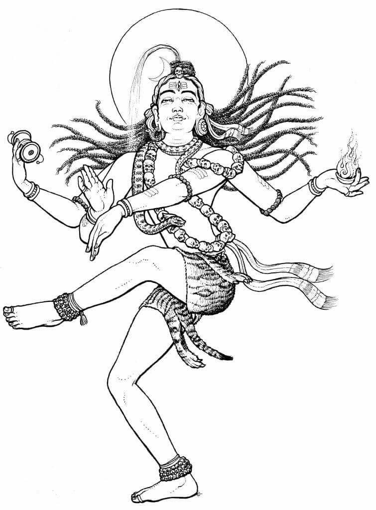 Shiva Nataraja Drawing at GetDrawings Free download