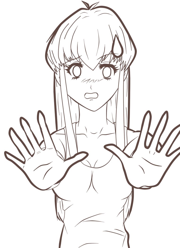 762x1048 Shocked Scared Anime Girl