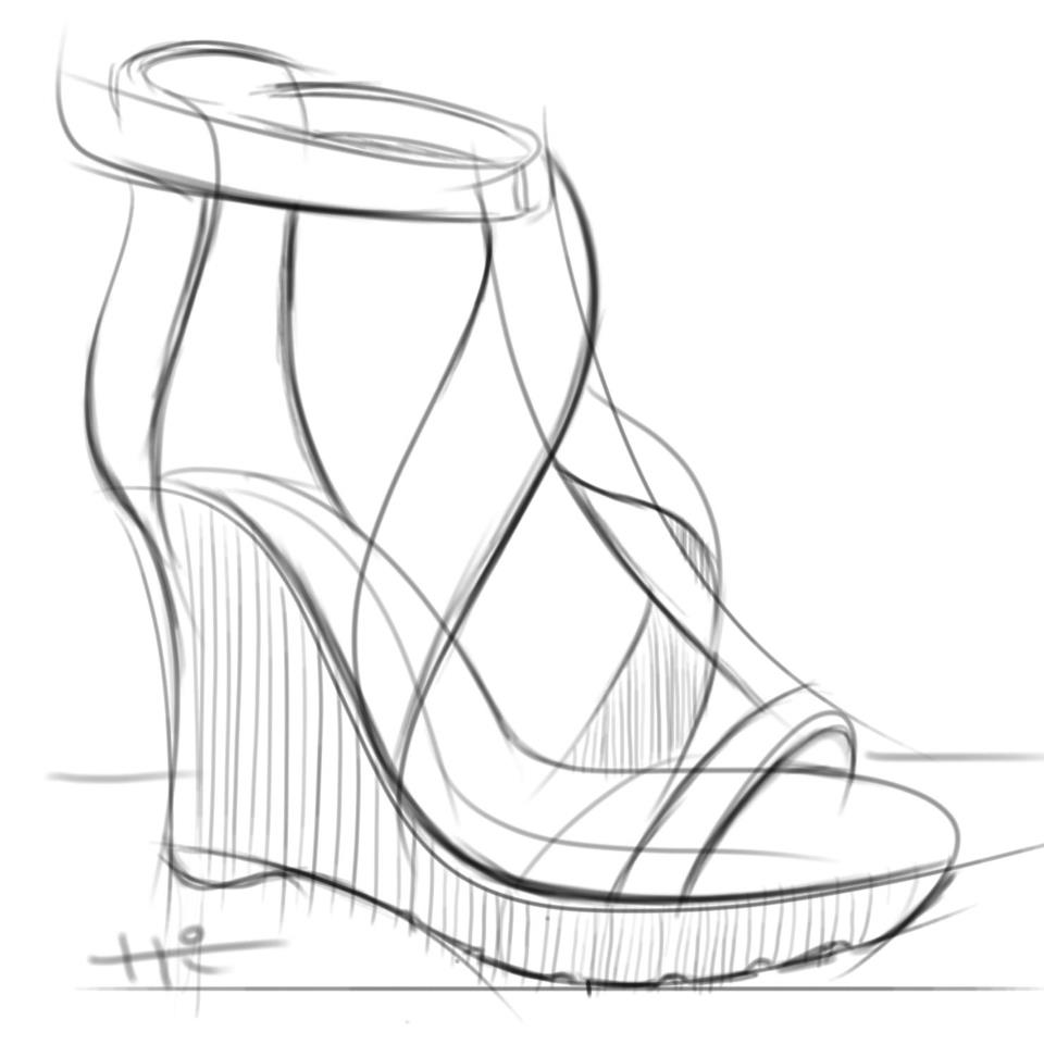 960x960 The Wedges My Shoes Sketches Wedges And Footwear