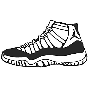 Shoe Drawing Jordans at GetDrawings | Free download