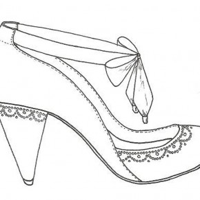 290x290 Shoes Drawing Designs And Sketches Shoes Drawing Designs Model