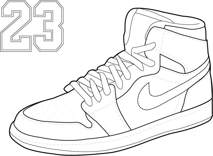 699x513 Sneaker Line Drawing On Behance