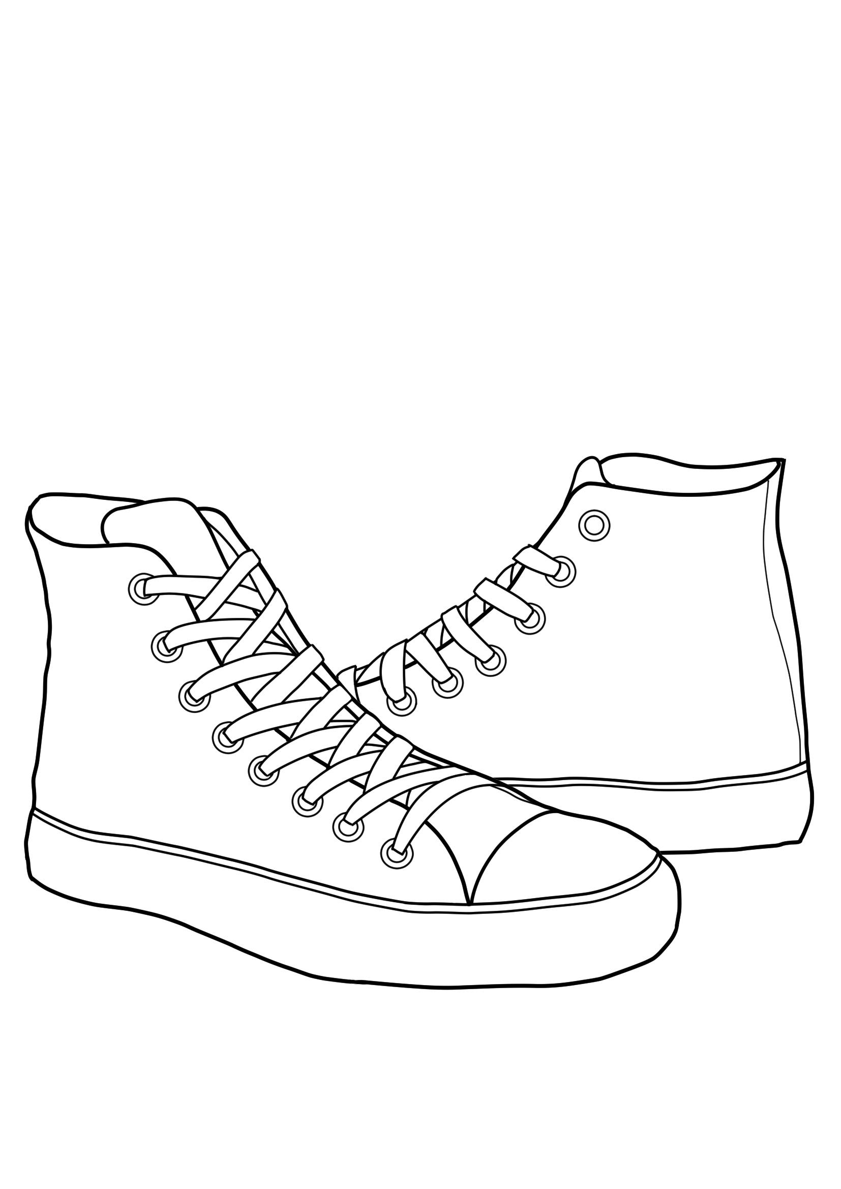 Shoe Outline Template
