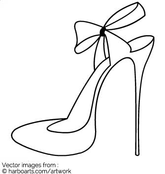 335x355 Download Blade Outline With Ribbon Bow