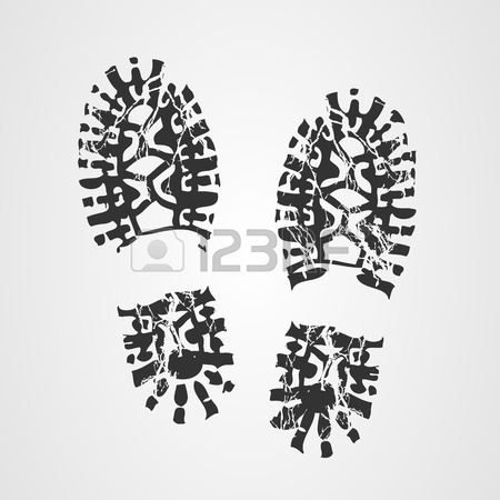 450x450 Boot Print Royalty Free Cliparts, Vectors, And Stock Illustration