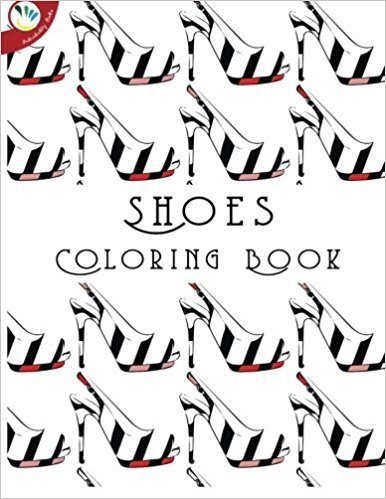386x499 Shoes Coloring Book (Super Relaxing Coloring Books) Individuality