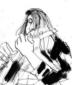 236x279 Drawings By Dorothy Megaw Of Joe Playing Beautiful Melodies Around