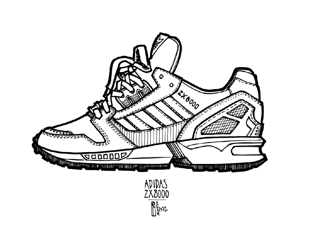 1000x721 Kwills Sketches His 10 Favorite Sneakers