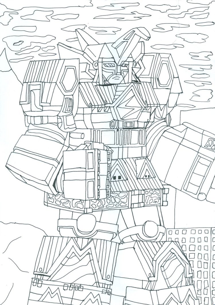 750x1064 Shogun Megazord In Detail By Crosserdog1