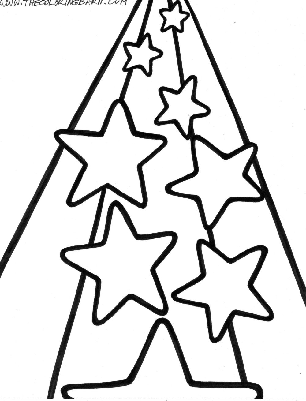 1000x1310 Stars Coloring Pages