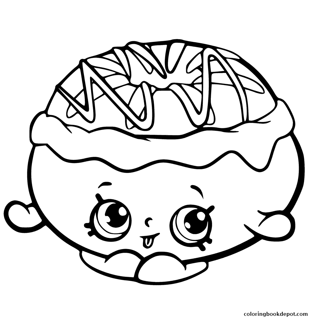 1024x1024 Chrissy Cream From Shopkins Season 6 Chef Club Coloring Pages