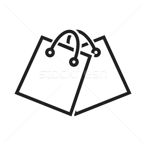 600x600 Shopping Bags Vector Illustration Farrukh Maqbool (Dxinerz