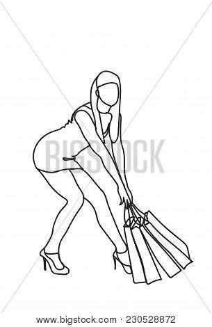 305x470 Heavy Shopping Bags Images, Illustrations, Vectors
