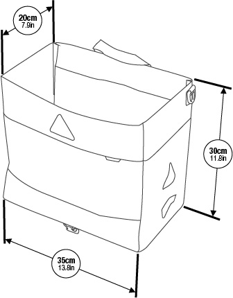336x430 Hunter Dlx Shopping Bag