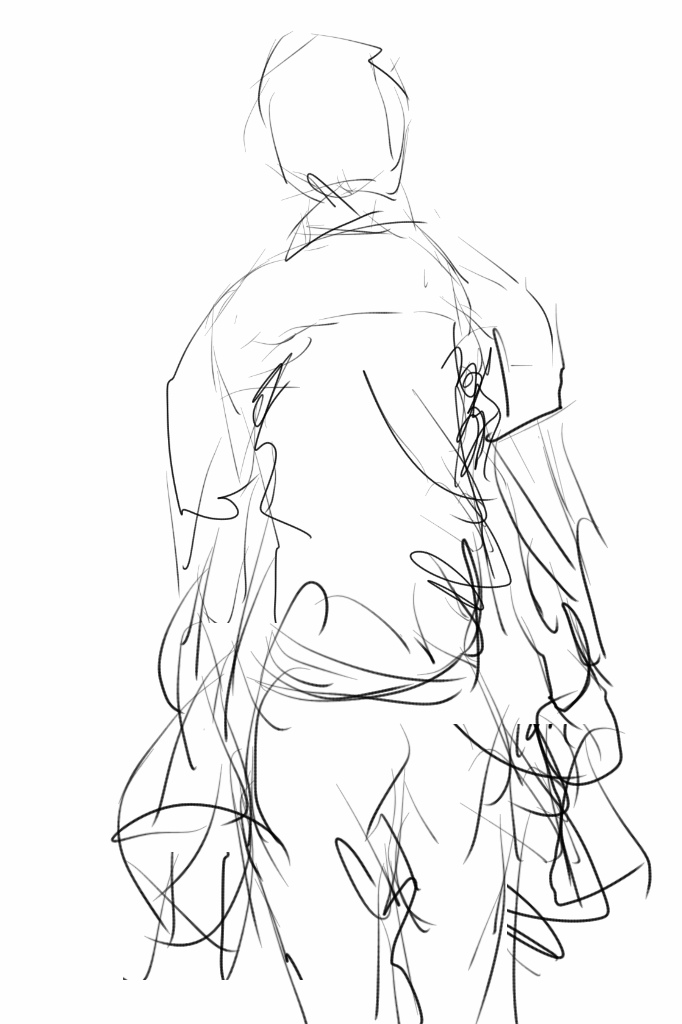 682x1024 A Man Walking Back Home