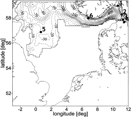 500x445 Reconstructed Bottom Relief Maps Showing The Various Shore Lines