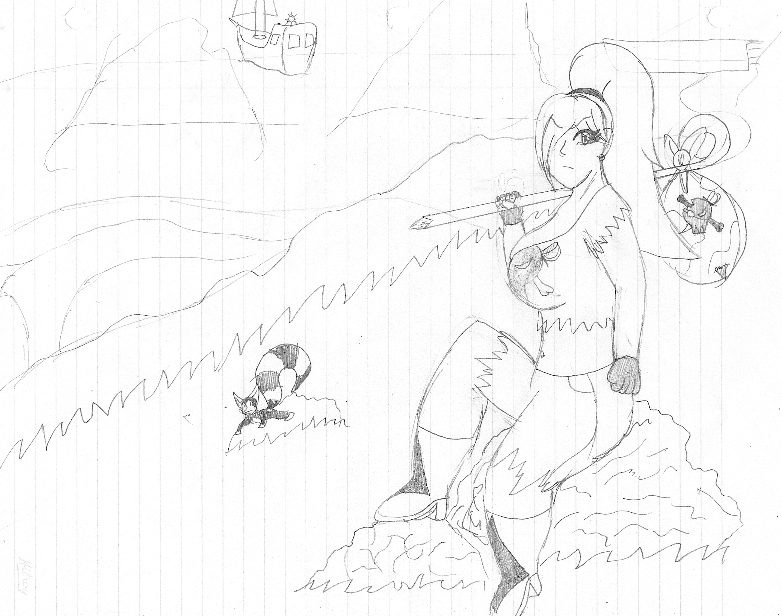 2586x2038 Sam's Life Shore By Samuraibry