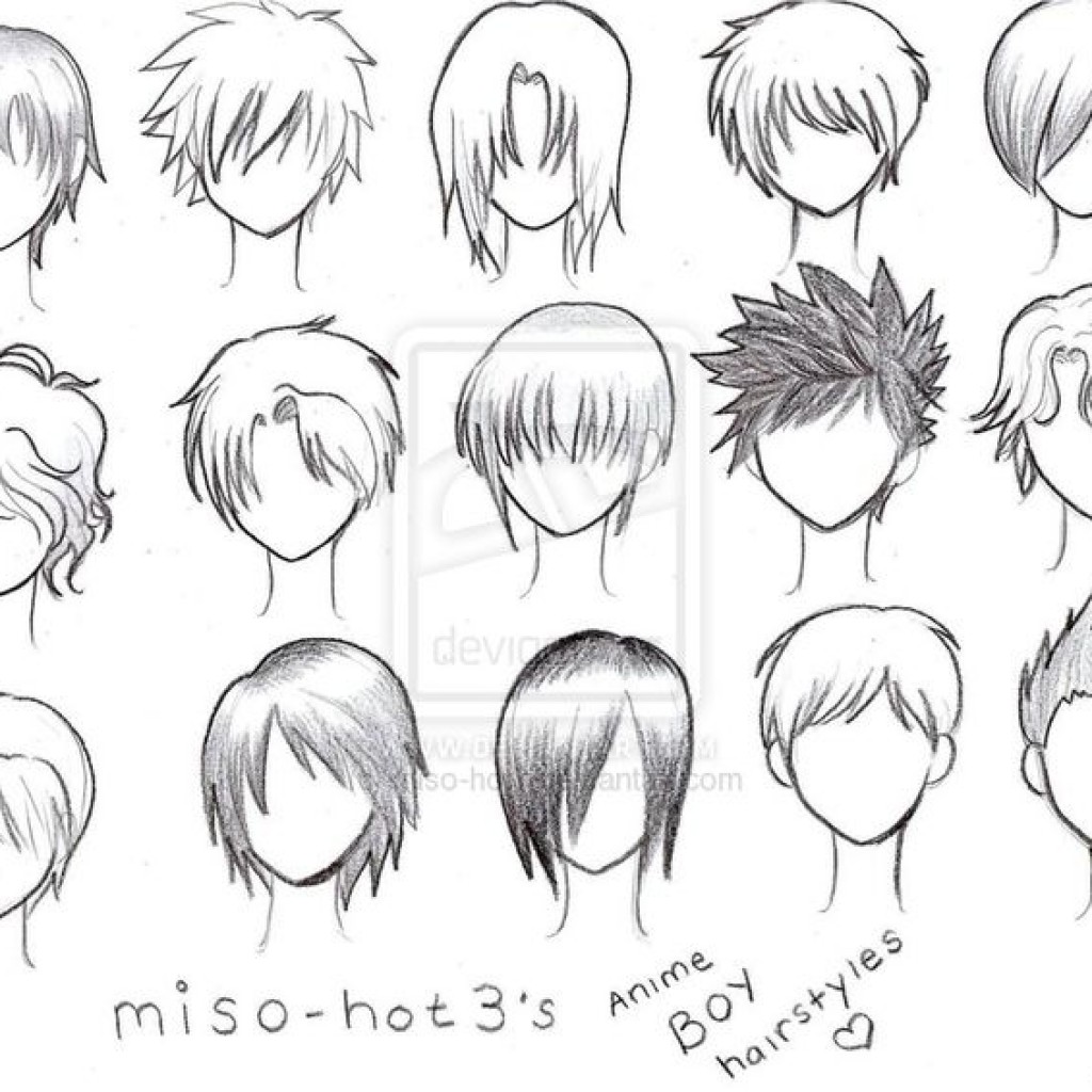 1024x1024 For Drawing Short Hair Hair X