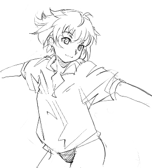 297x329 Short Hair Girl By Eelgod