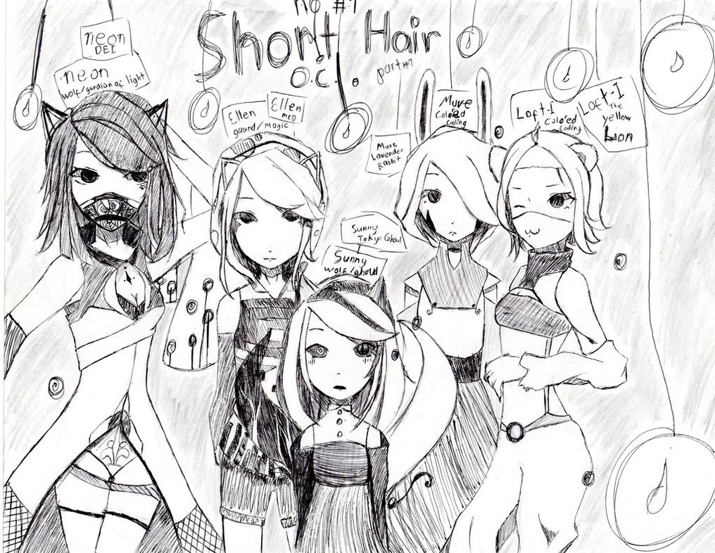 1016x786 No  1 Short Hair O.c. Part 1(Edited By Neonnyagic
