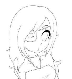 274x302 How To Draw Girl Hair, Step By Step, Anime Hair, Anime, Draw