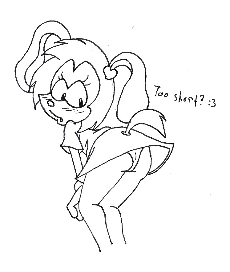 747x885 Too Short Skirt By Angi Shy