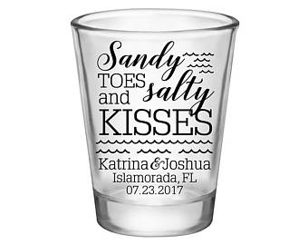 340x270 Beach Shot Glasses Etsy