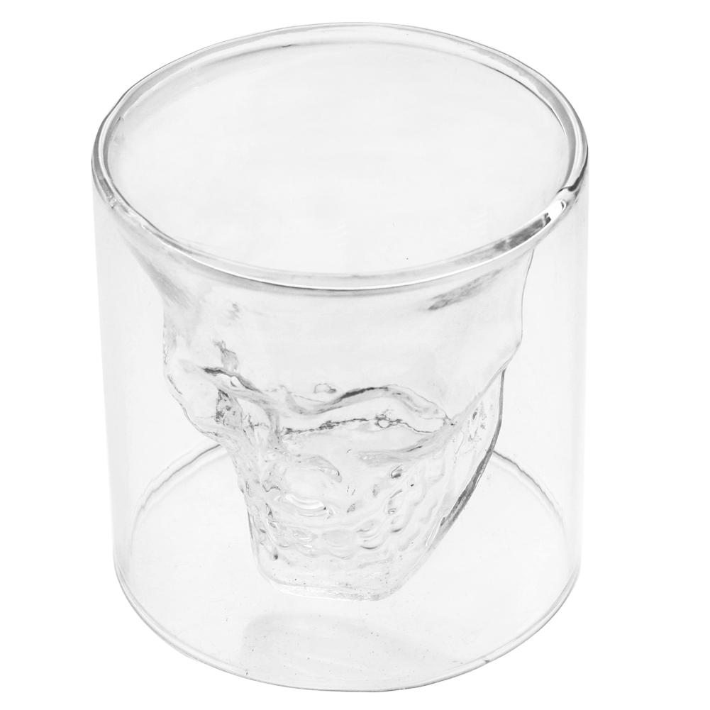 1001x1001 New Crystal Skull Head Vodka Wine Shot Glass Drinking Ware Cup