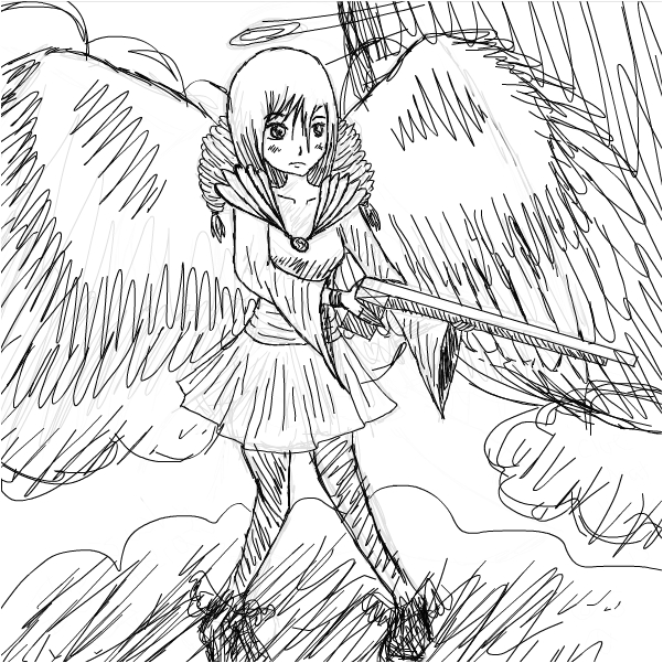 601x601 Angel With A Shotgun