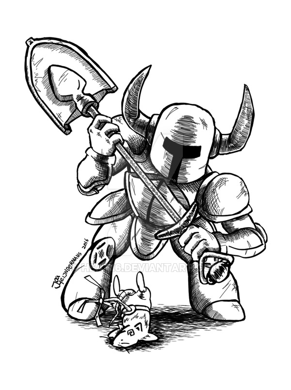600x803 Shovel Knight By Heat16