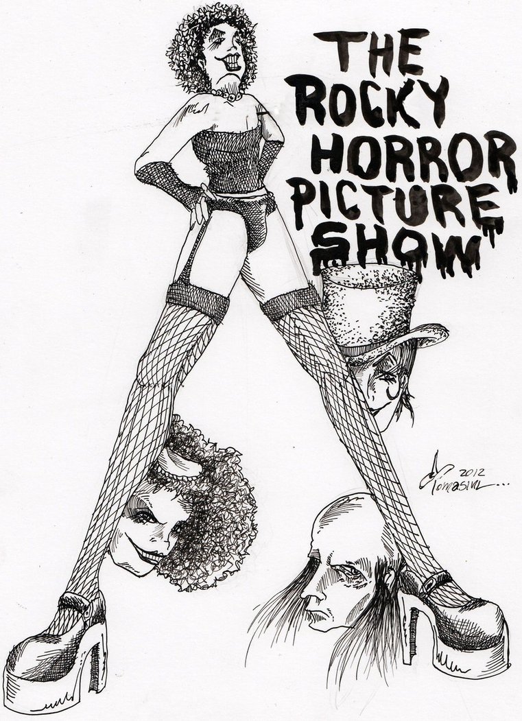 761x1051 Rocky Horror Picture Show Plumilla By Diegotomasinidibrujo