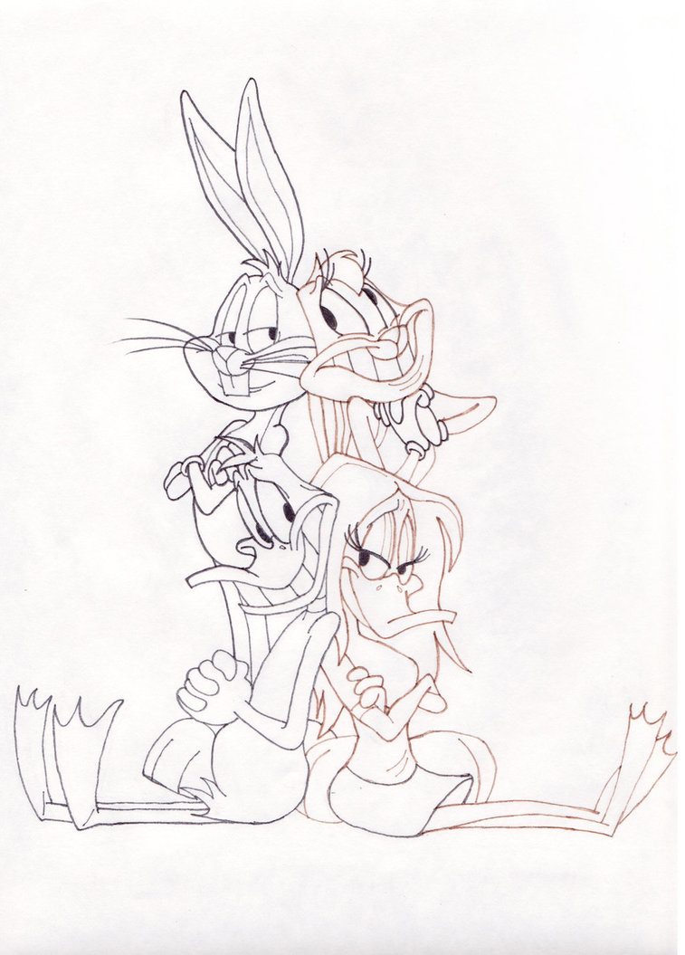 757x1055 The Looney Tunes Show By Chubunnie