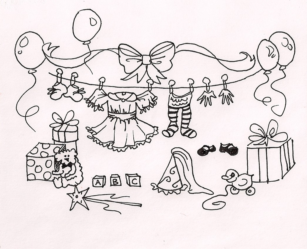 1045x847 Bird Baby Shower Cakes