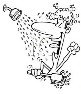 284x329 Bathroom Boldly Mocking