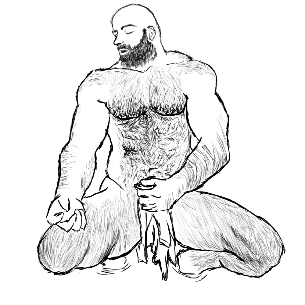 1000x1000 Bear Shower By Satyr405