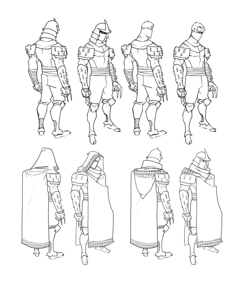 833x960 Shredder Design By Dan Duncan