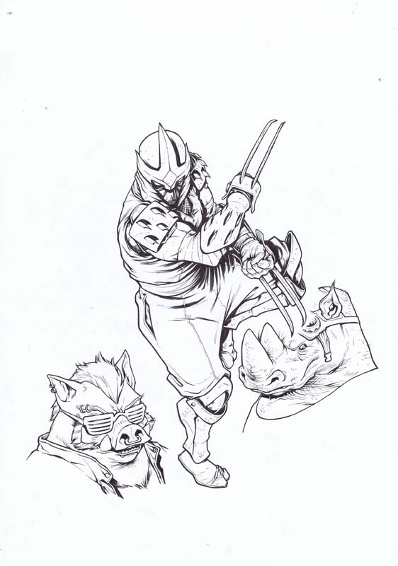 Shredder Drawing at GetDrawings | Free download