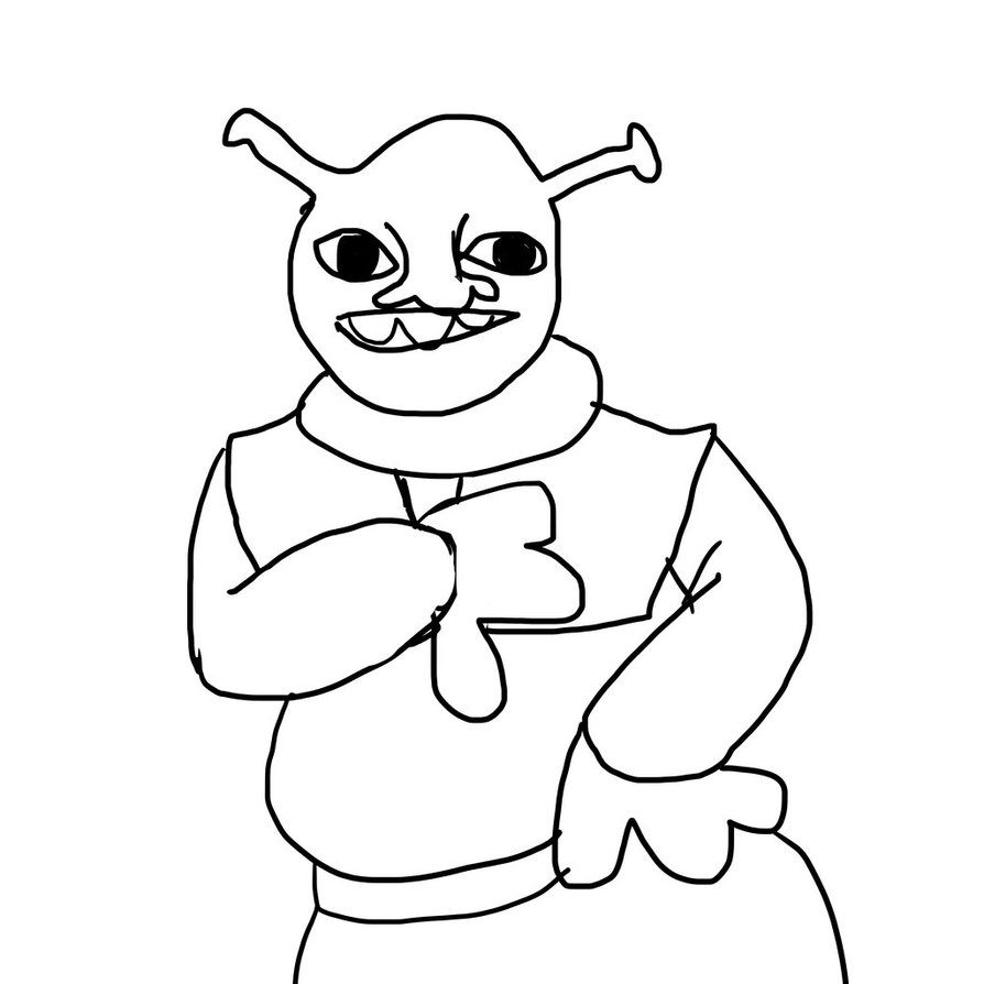 894x894 Shrek Base By Overgrownelk