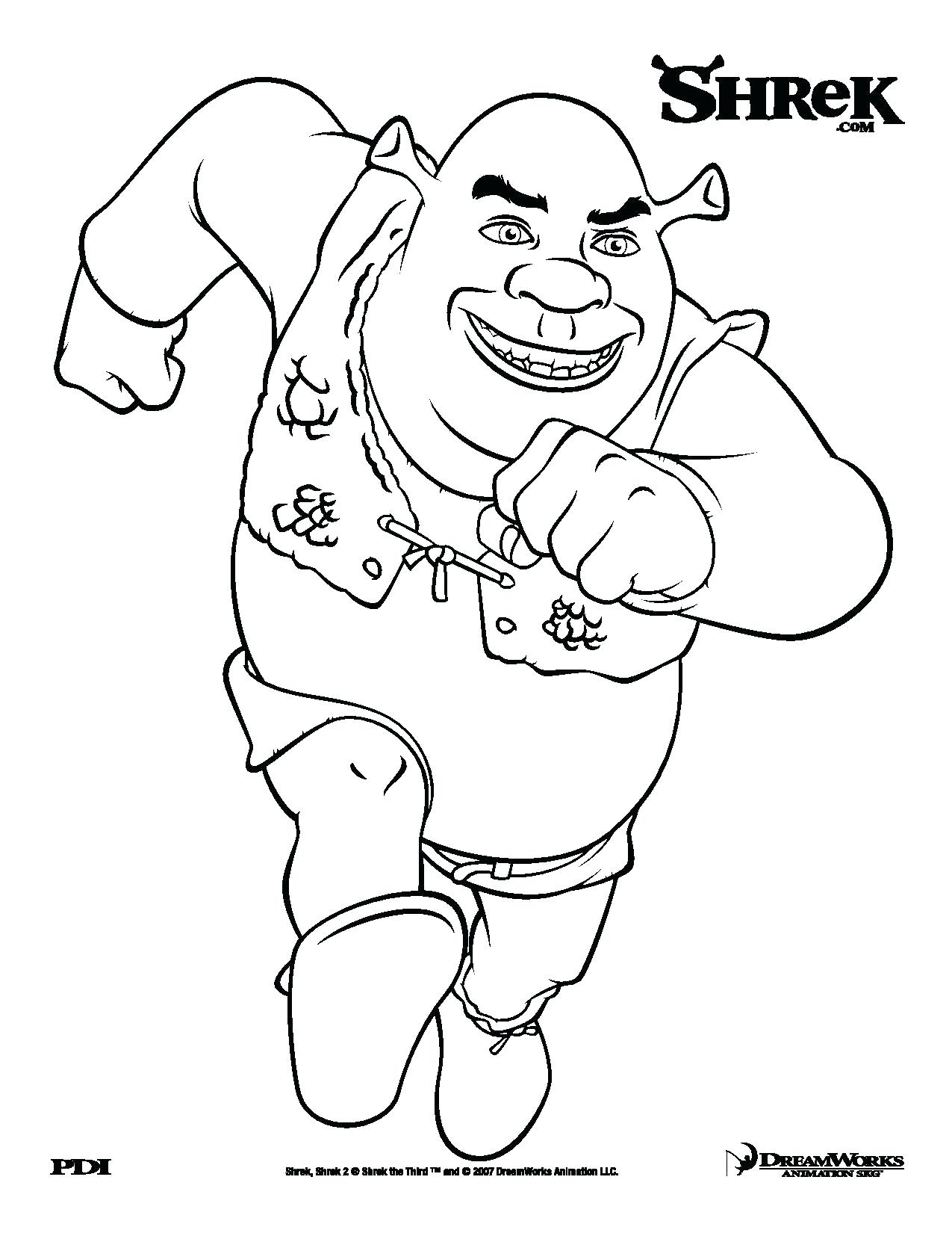1275x1650 Coloring Coloring Pages Shrek