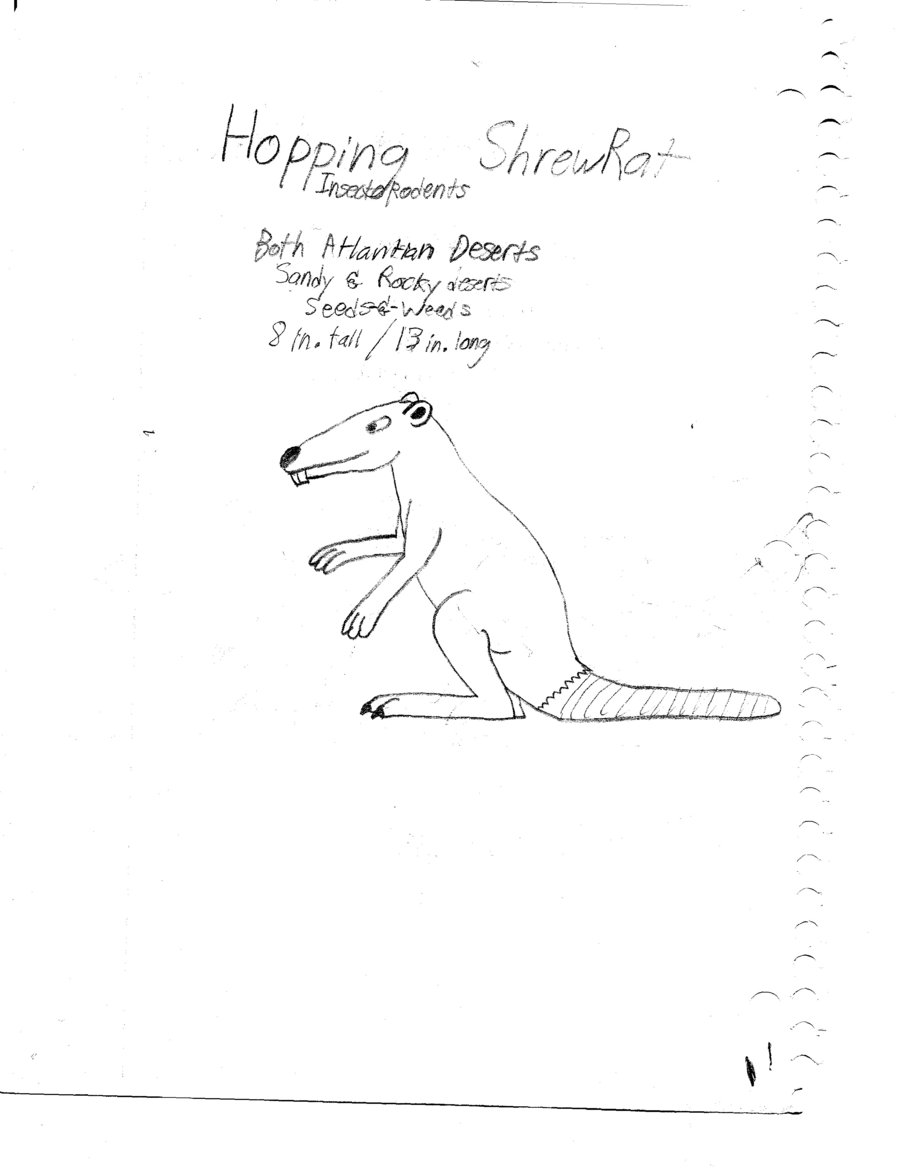 900x1168 Hopping Shrew Rat By Ponchofirewalker01