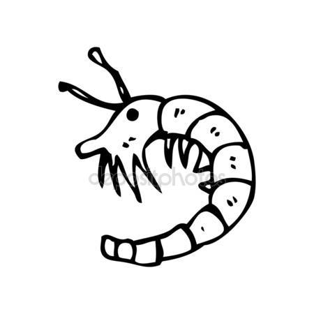 450x450 Shrimp Cartoon Stock Vector Lineartestpilot
