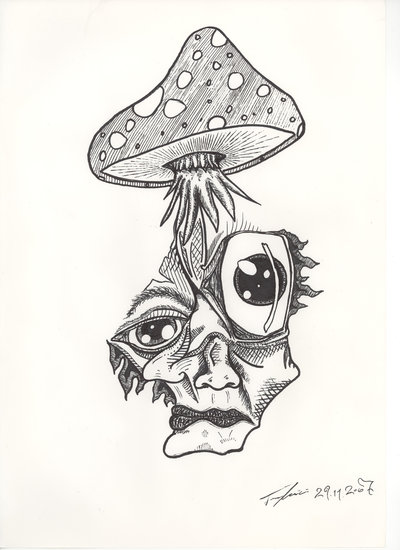 400x550 Shroom Head By Kapalamaki