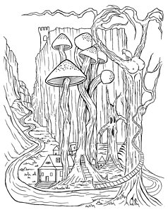238x300 Shrooms Drawings