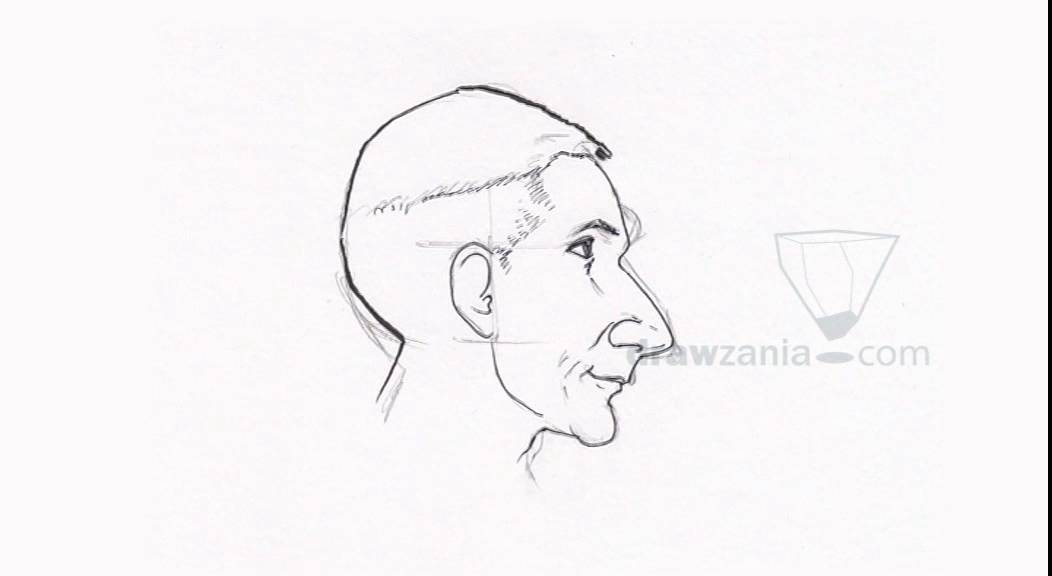 1052x576 Caricature Drawing Intermediate 46 Side Pose 02