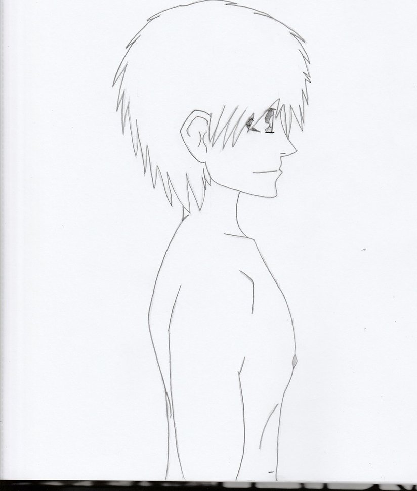 824x970 Shirtless Guy (Profile Side View) By Brockollijeffarez