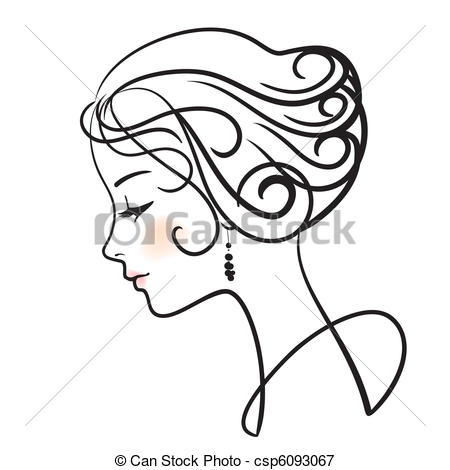 450x470 Image Result For How To Draw Side Profile Woman Artsy. Mystical