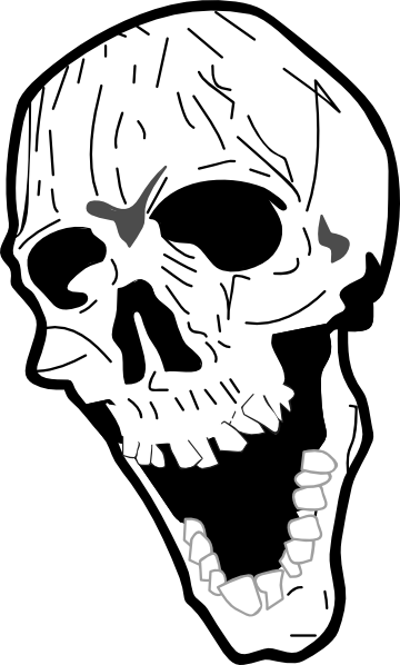 360x598 Skull Clip Art