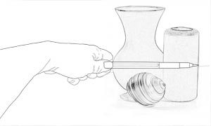 300x180 Line Drawing Part Three Draw From Life Using Sight Size