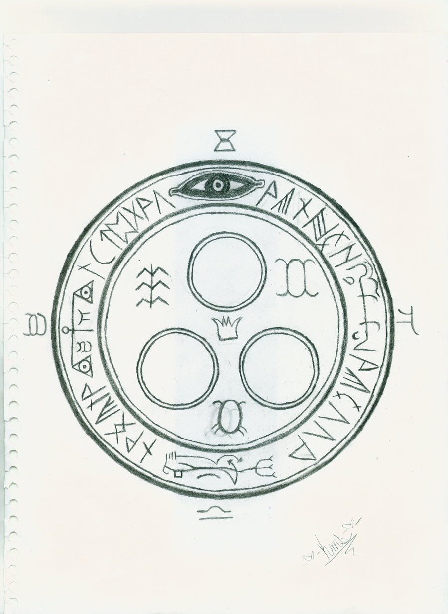 900x1235 Silent Hill 4 Symbol By Shatteredemoheart