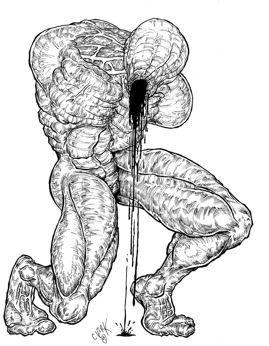 900x1159 Spitty Mcsplats Of Silent Hill By Ckirkillustr8